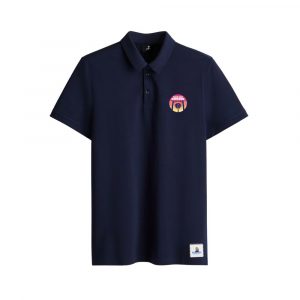 Polo Bleu Navy – Patch Baie des Amours