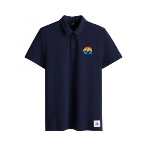 Polo Bleu Navy – Patch Le Port