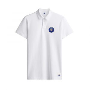 Polo Blanc – Patch Notre Dame des Auzils