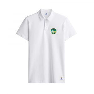 Polo Blanc – Patch Barberousse