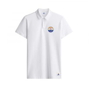 Polo Blanc – Patch Les Chalets