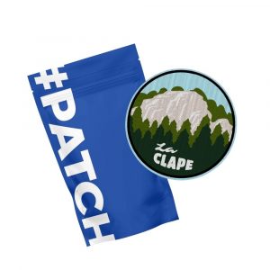 Patch Brodé Velcro – La Clape (5 cm)